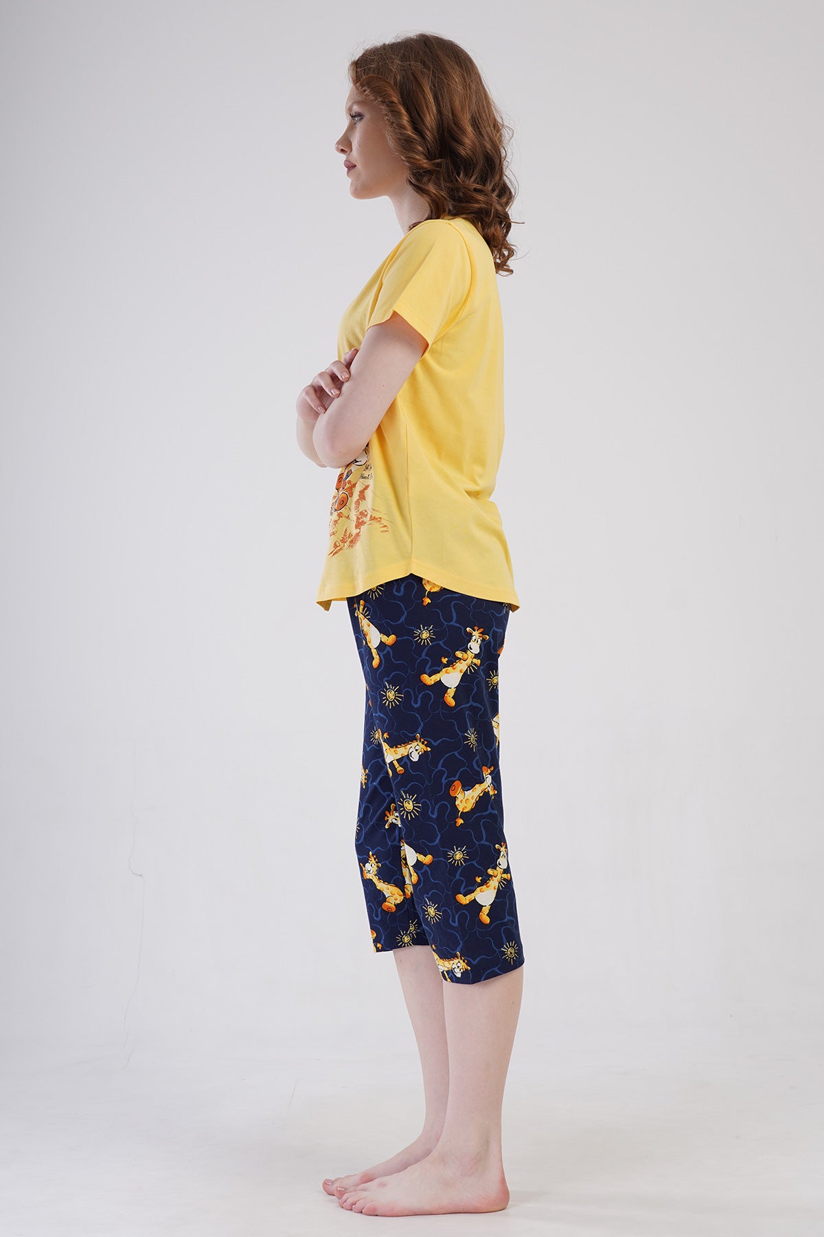 KADIN P.SUPREM O YAKA KISA KOL ETEGI OVAL KAPRI TAKIM