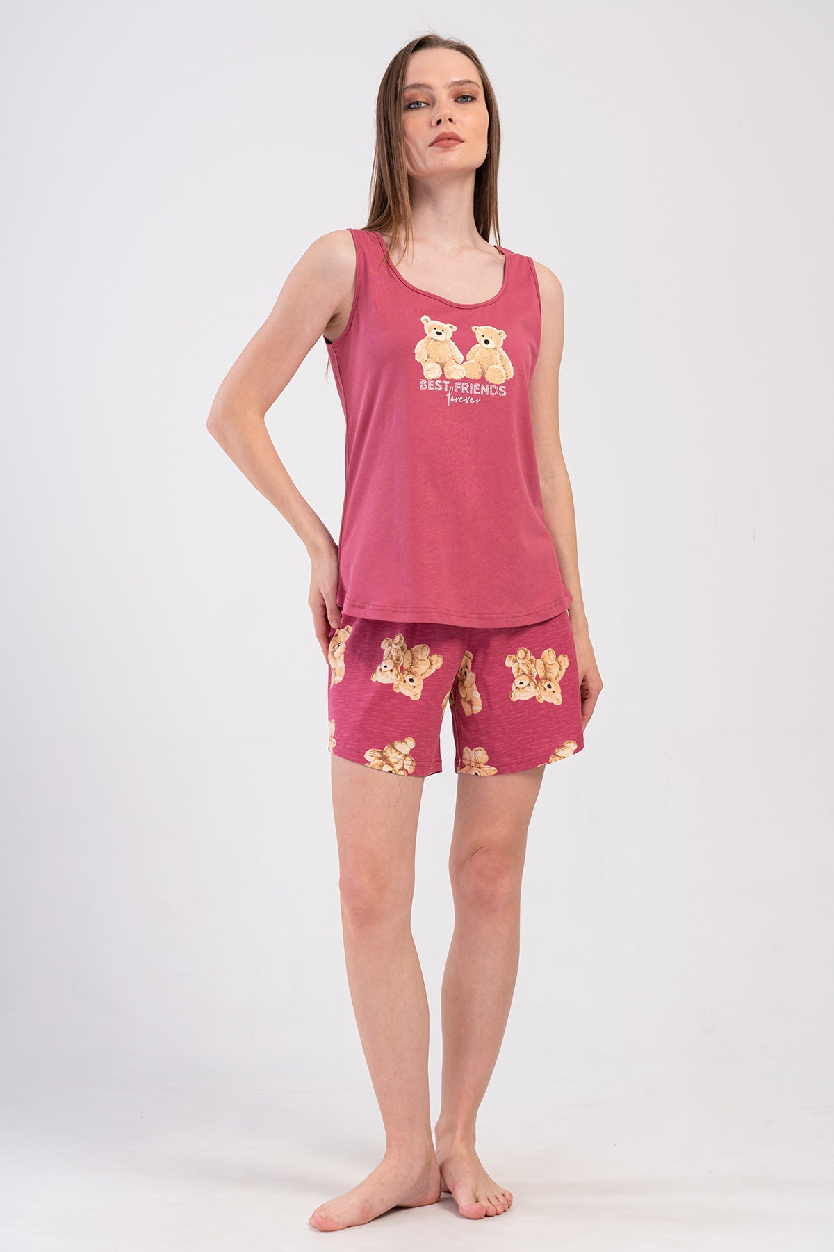 KADIN P.SUPREM O YAKA GENIS ASKILI ETEGI OVAL SORT TAKIM