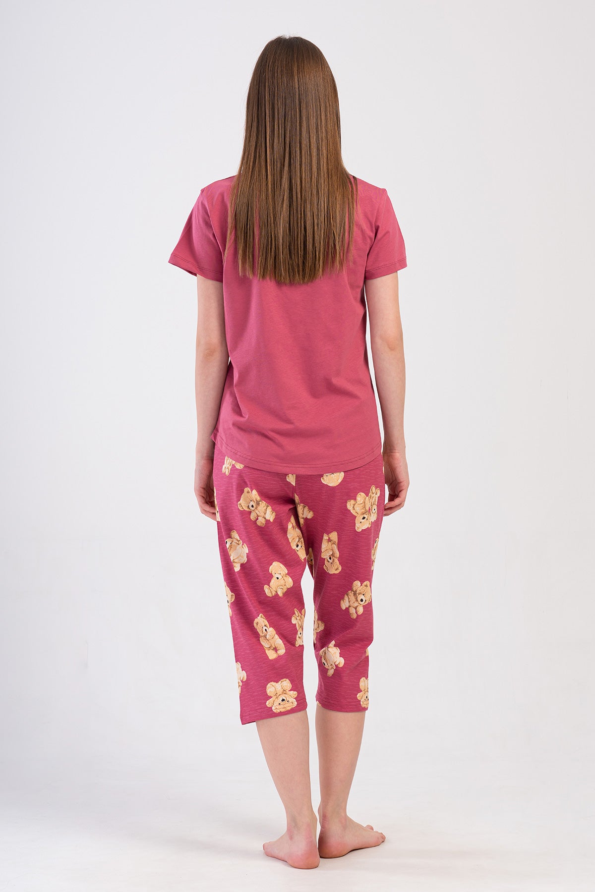 KADIN P.SUPREM O YAKA KISA KOL ETEGI OVAL KAPRI TAKIM