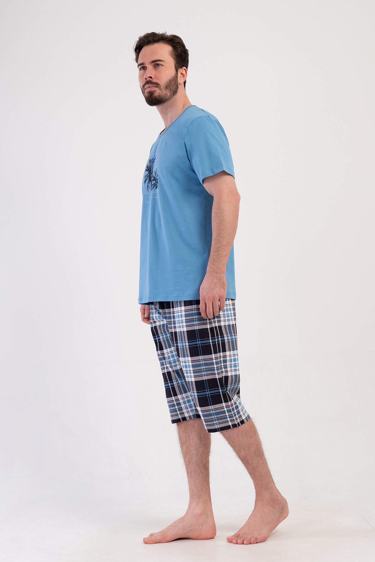 Man Supreme Summer Capri Set