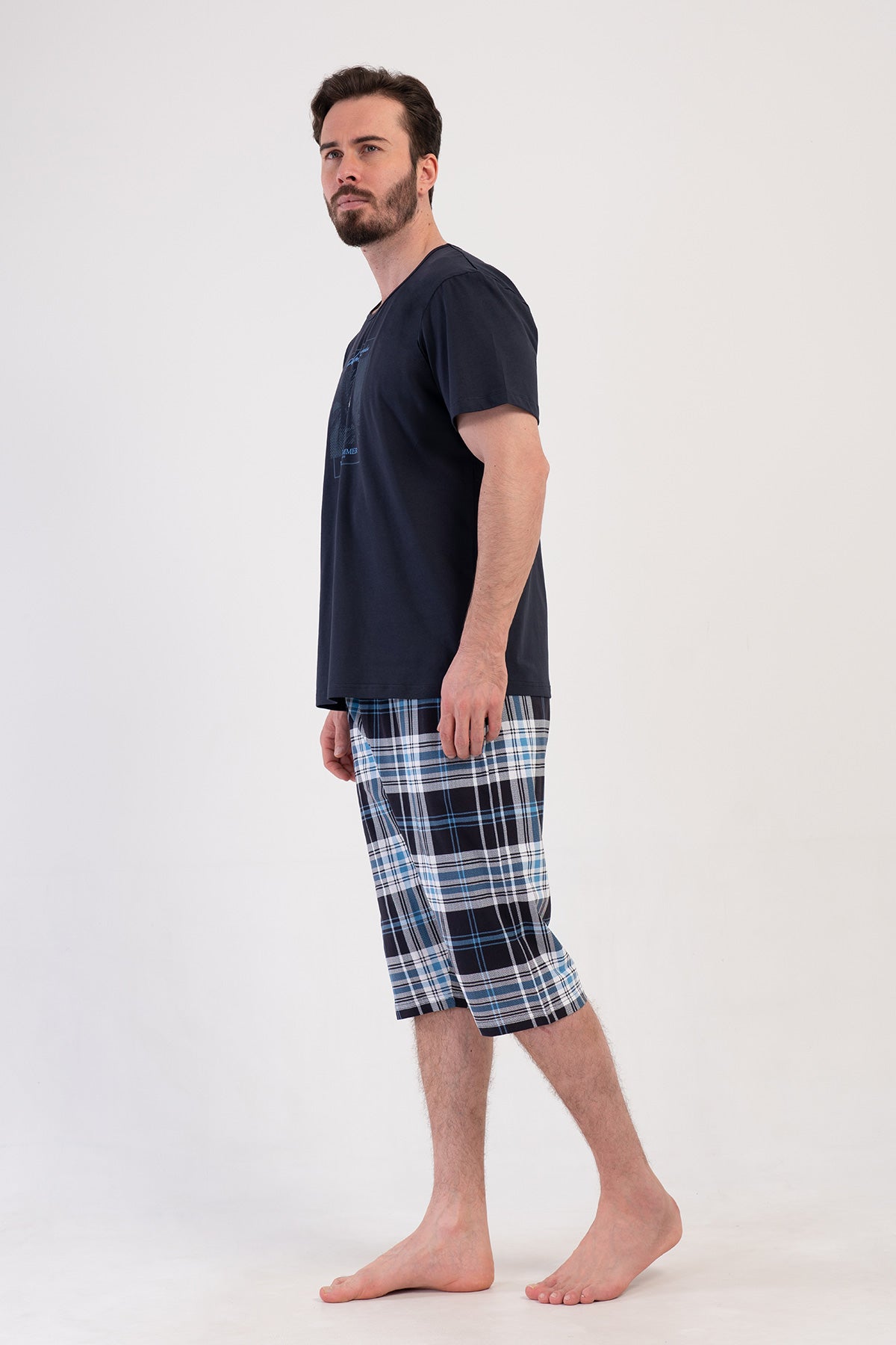 Man Supreme Summer Capri Set