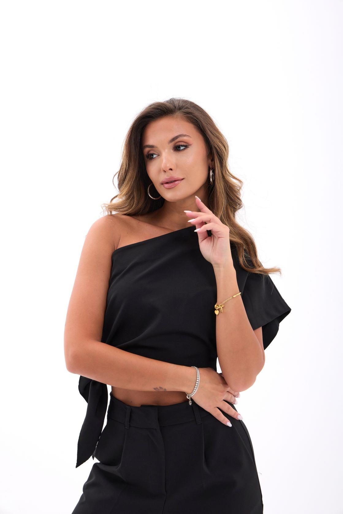 4643 BLUZ-SİYAH