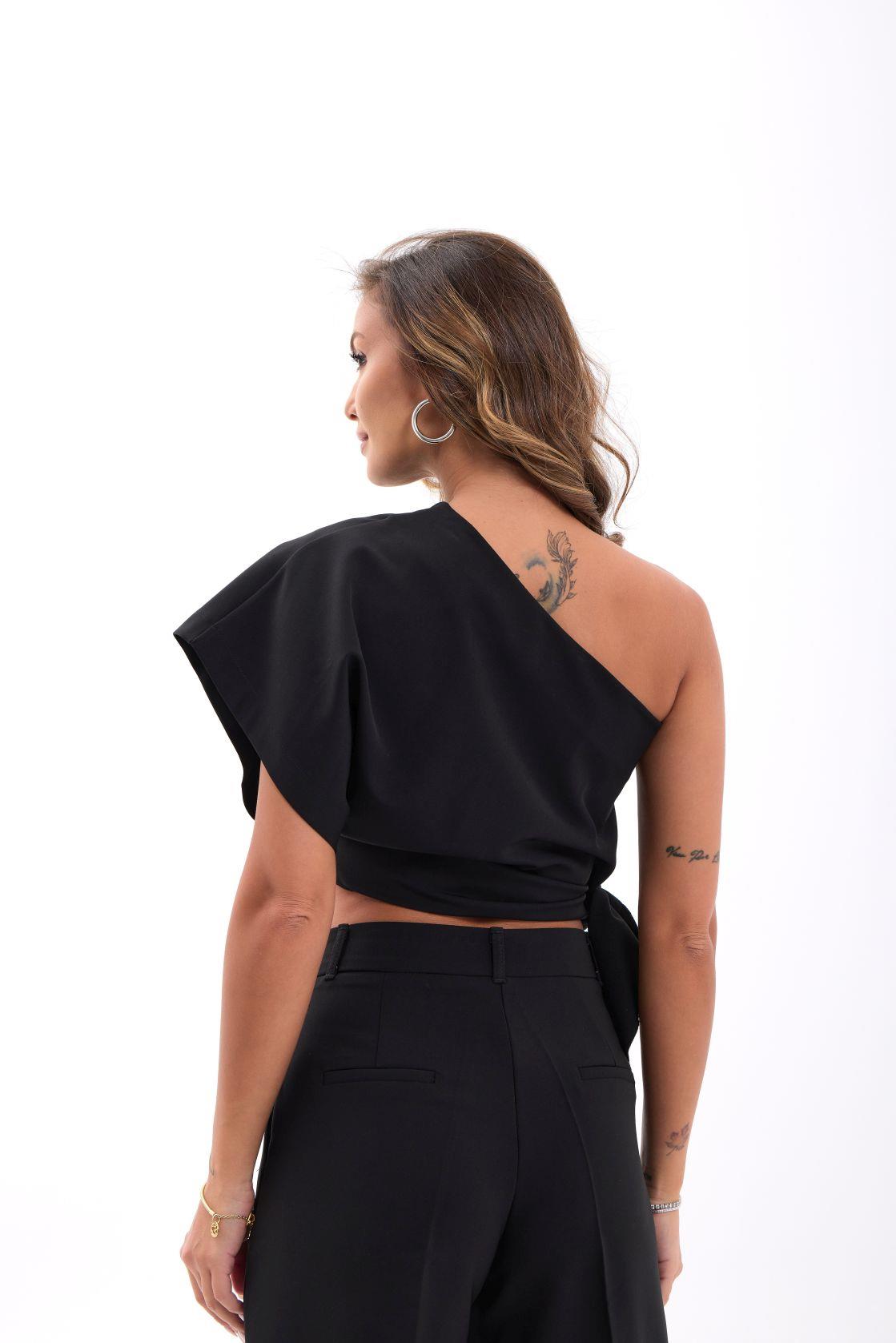 4643 BLUZ-SİYAH