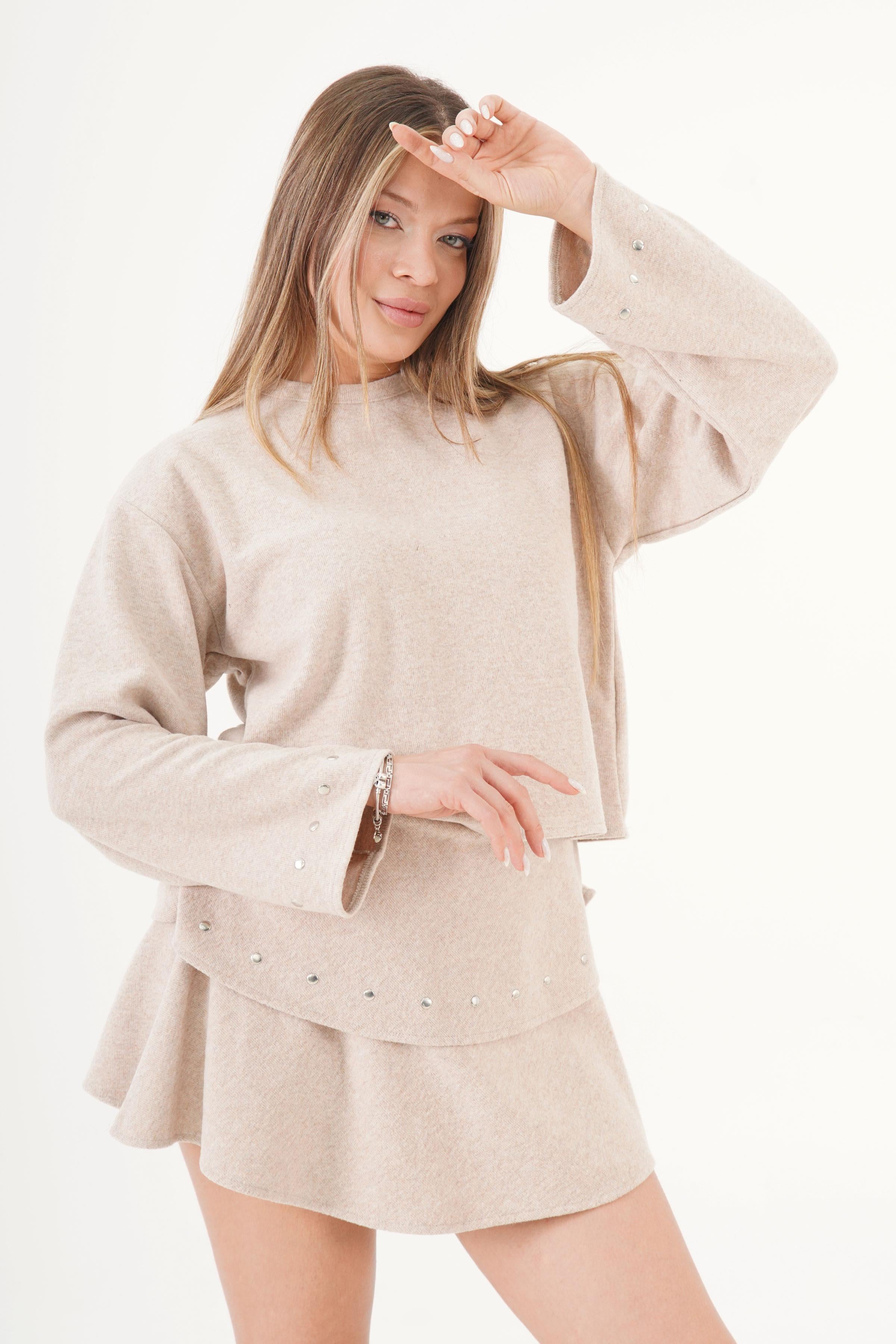 Selanik Katlı Taşlı Toptan Taş Etek Taş S