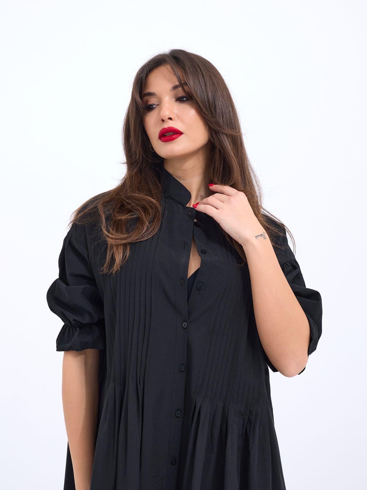 5865 ELBİSE-SİYAH
