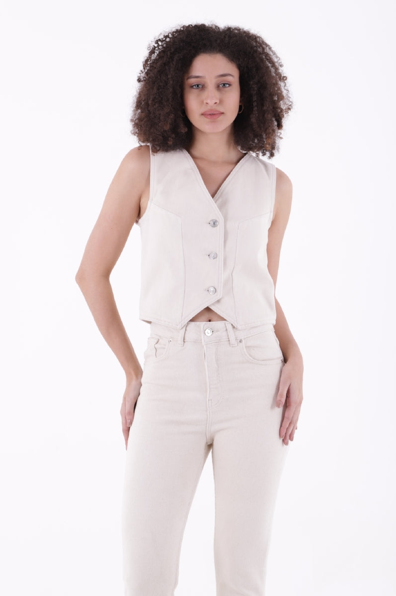 Kısa Boy Skinny Kot Pantolon 810 - Naturel - (28-33) - 5