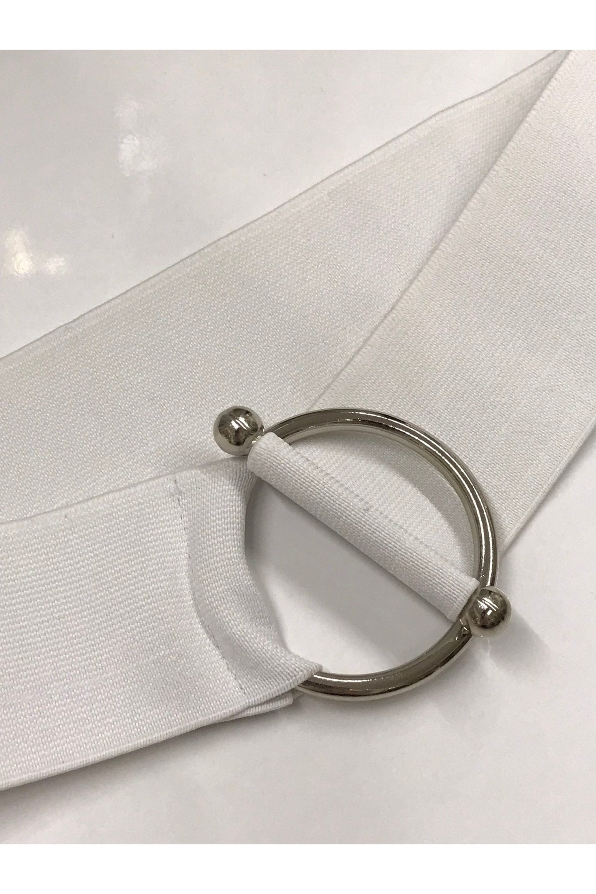 Halka Ve Halter Tokalı Elastik Kadın Kemeri, Ceket Kemeri, Gömlek Kemeri, Elbise Kemeri