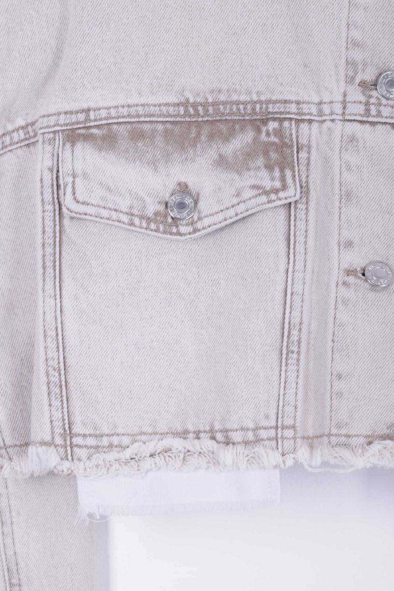 Astar Detaylı Kot Ceket - Açık Kahve - (XS-L-6) - 6