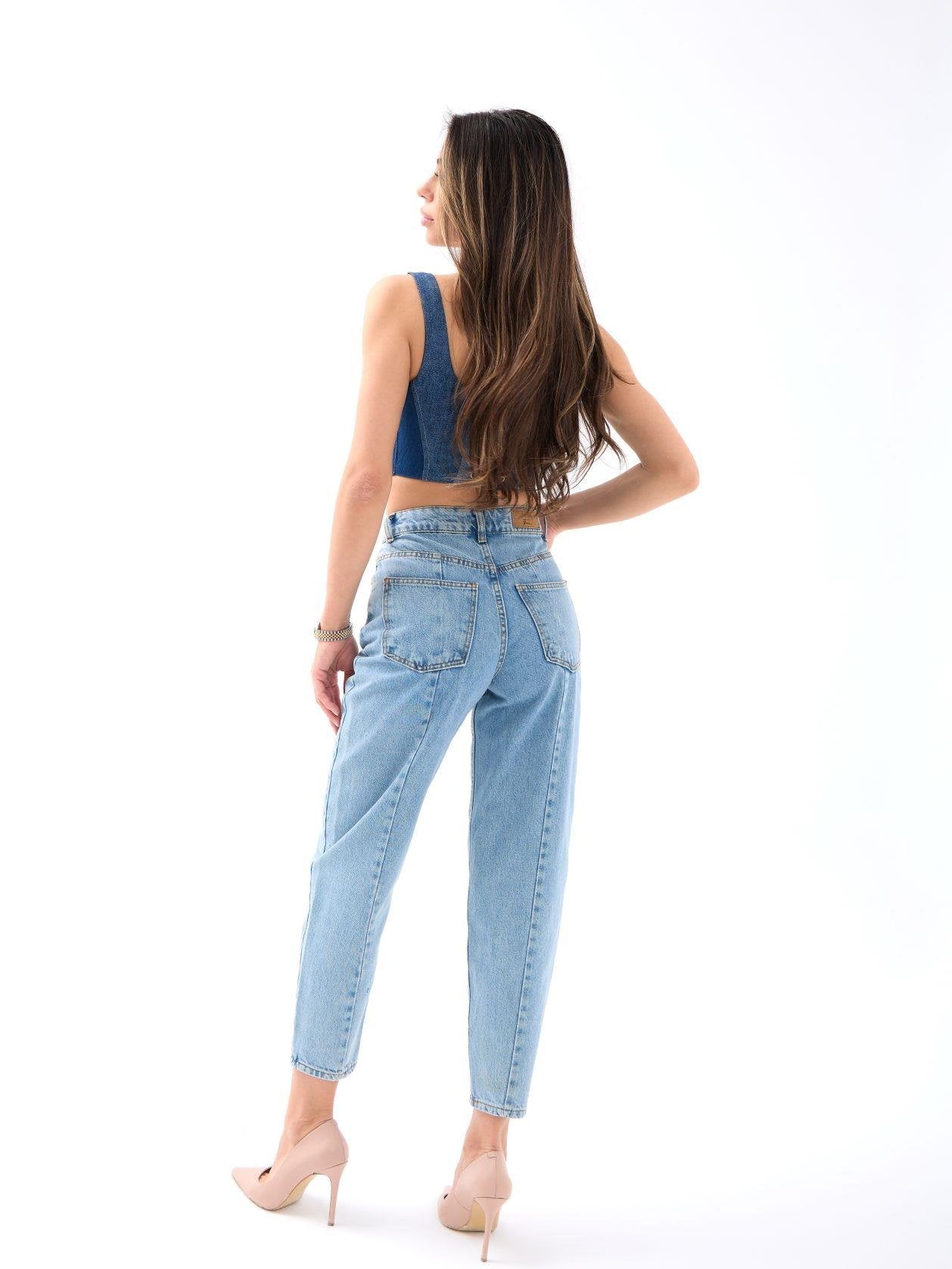 6036 DENİM CARROT FIT-AÇIK MAVİ
