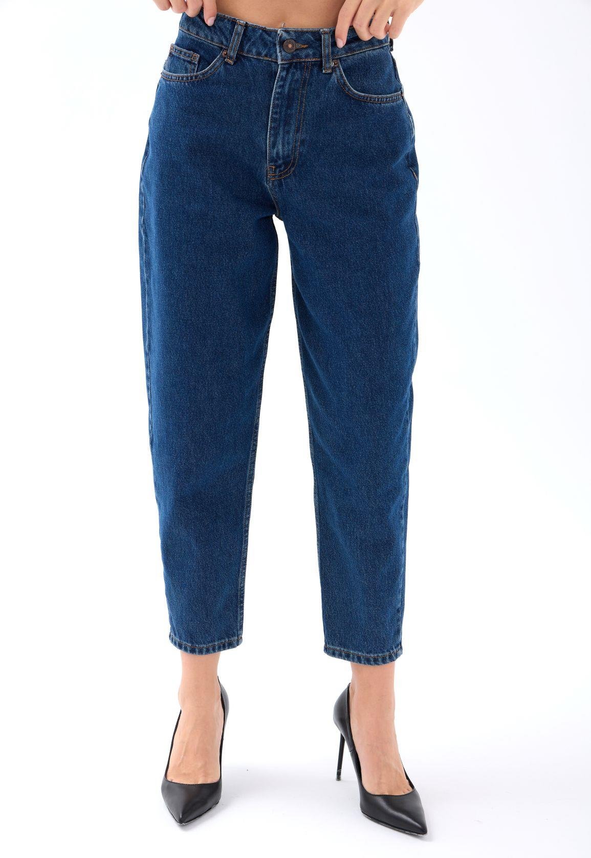 6036 DENİM CARROT FIT-KOYU MAVİ