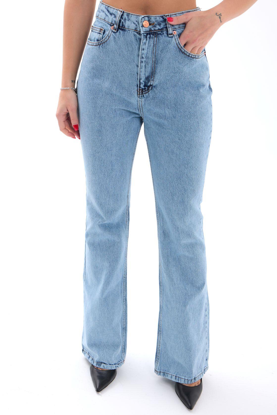 6143 DENİM TALL FLARE-MAVİ