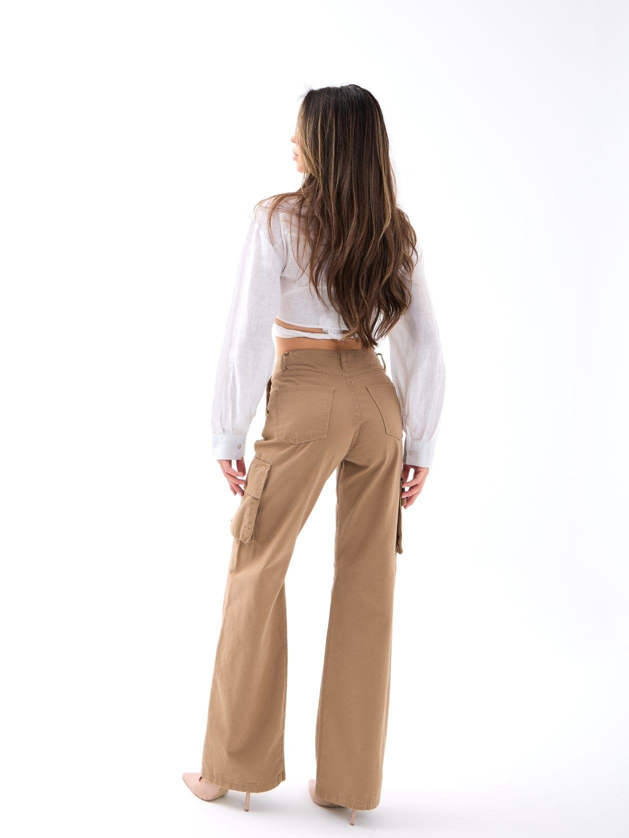 6485 PANTOLON-CAMEL