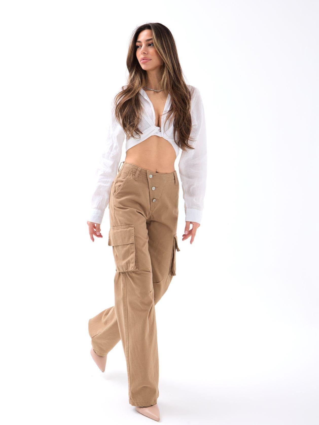 6485 PANTOLON-CAMEL