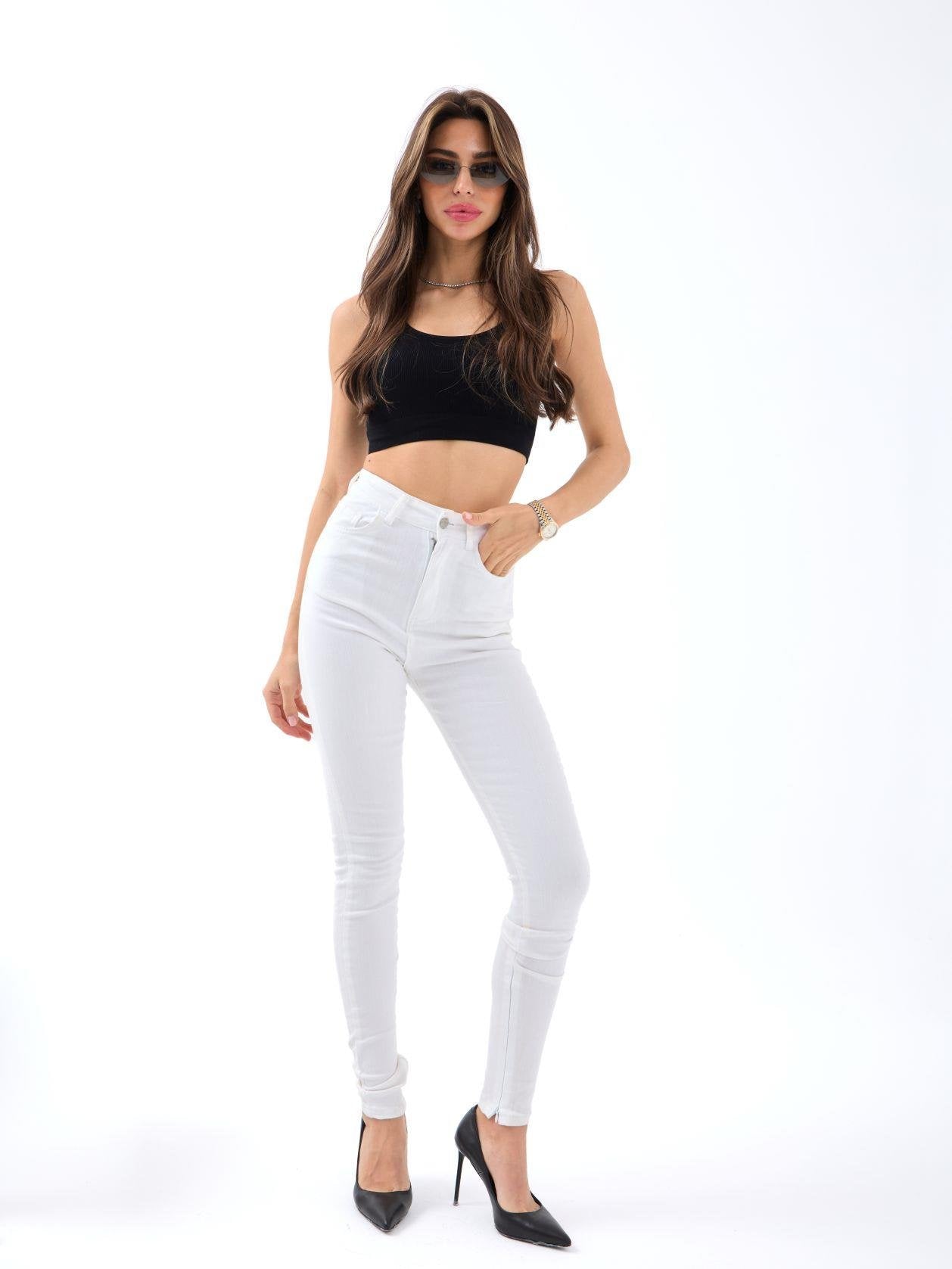 6489 PANTOLON-BEYAZ BEYAZ 26