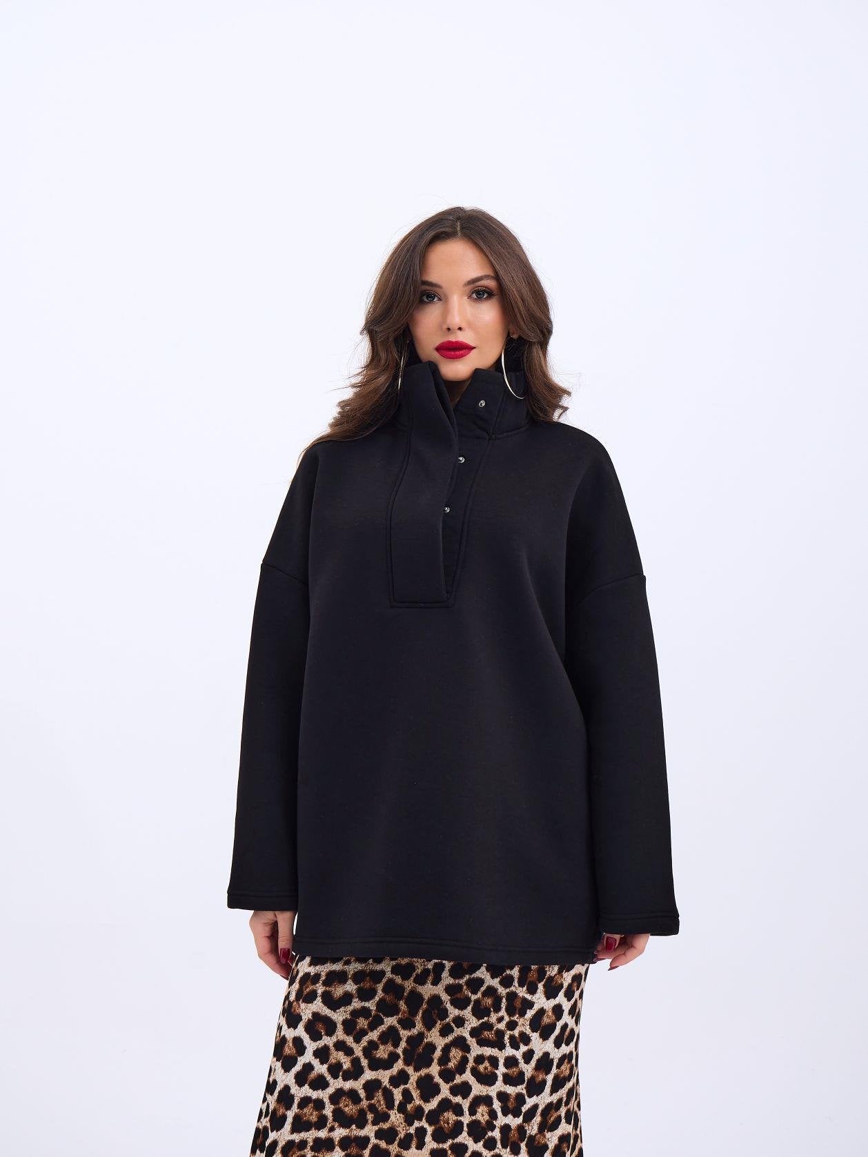 6616 SWEAT-SİYAH