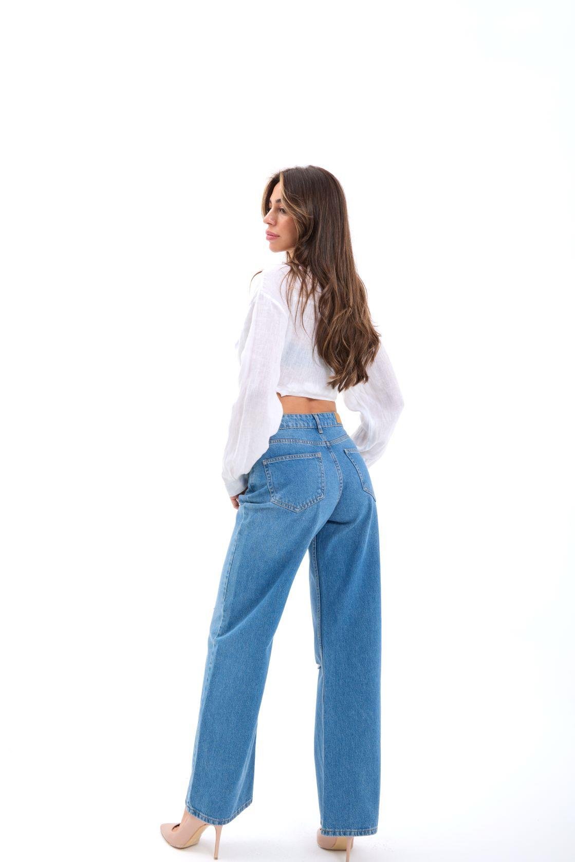 6797 DENİM LOW WAİST VUU-MAVİ