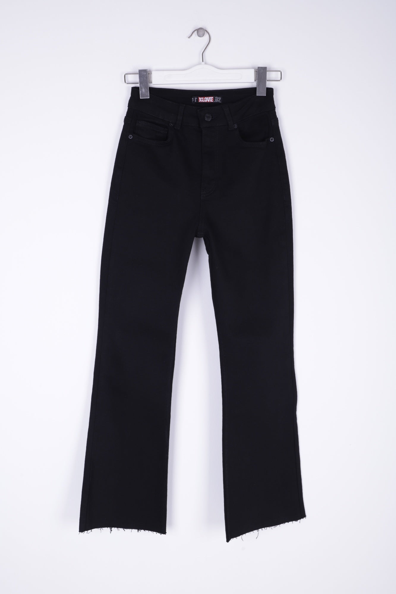 İspanyol Mom Fit Kot Pantolon 1706 - Siyah - (28-33) - 6