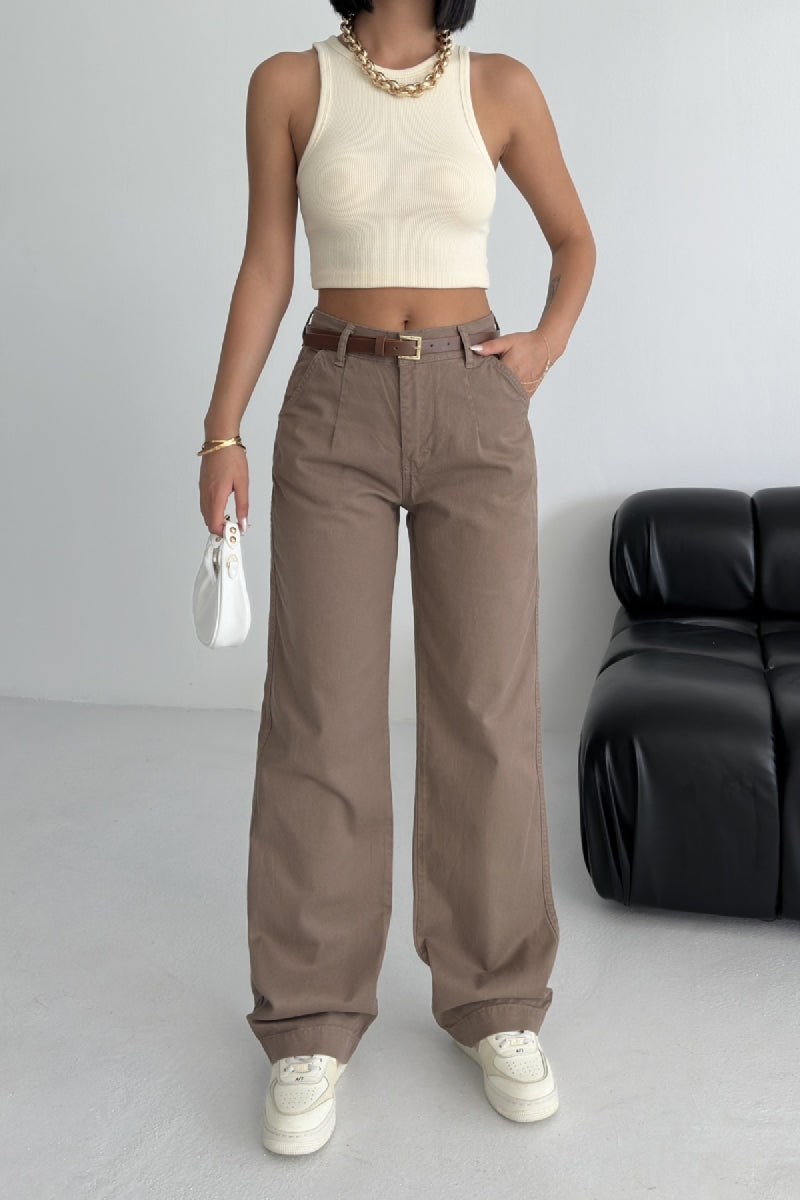 Pensli Kot Pantolon - Toprak - (27-32) - 6