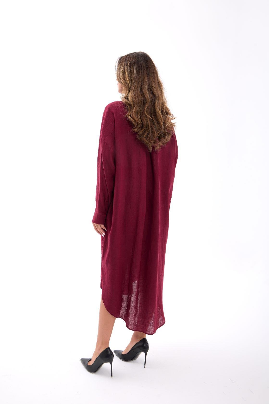 7120 ELBİSE-BORDO