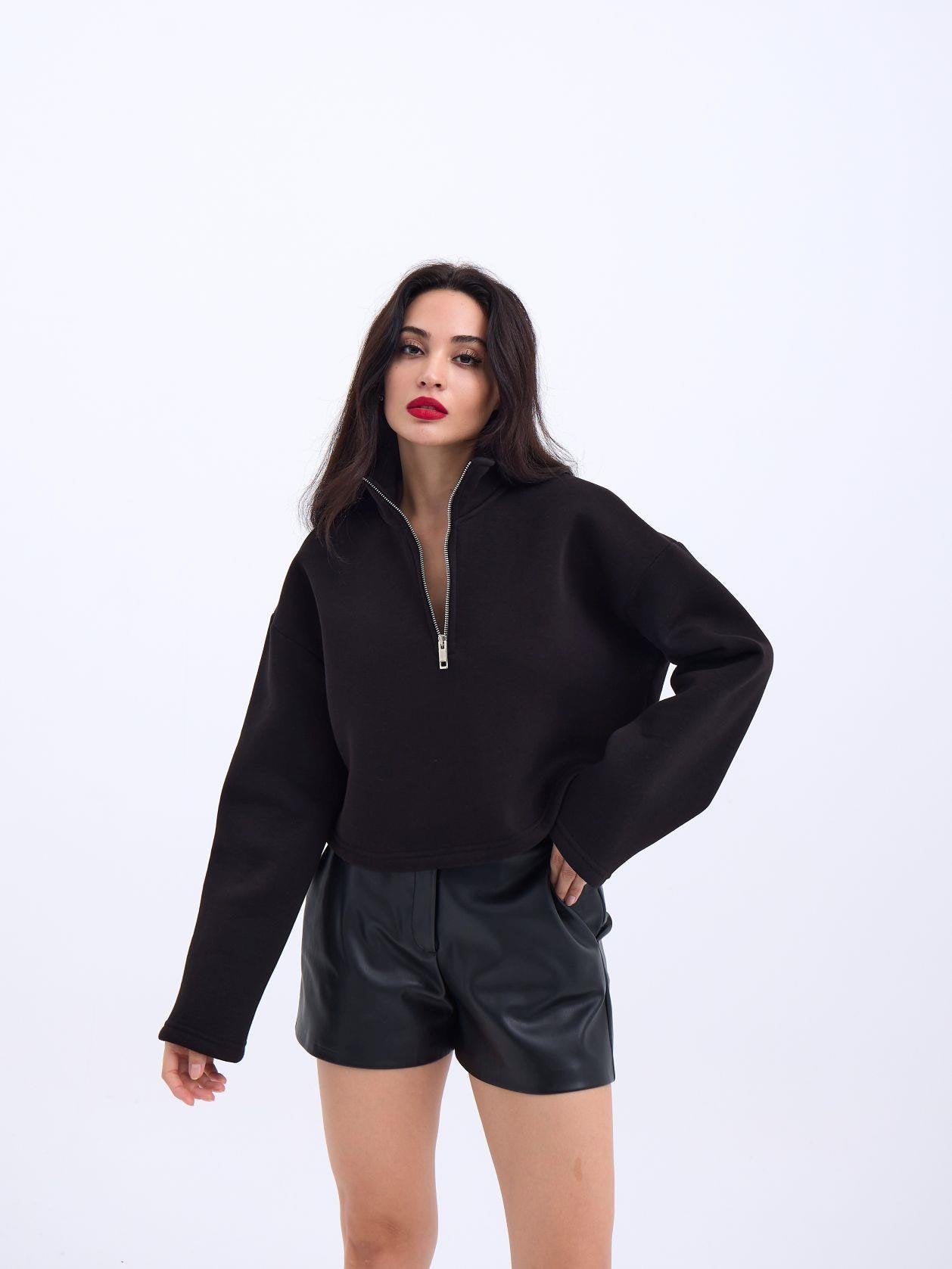 7215 SWEAT-SİYAH