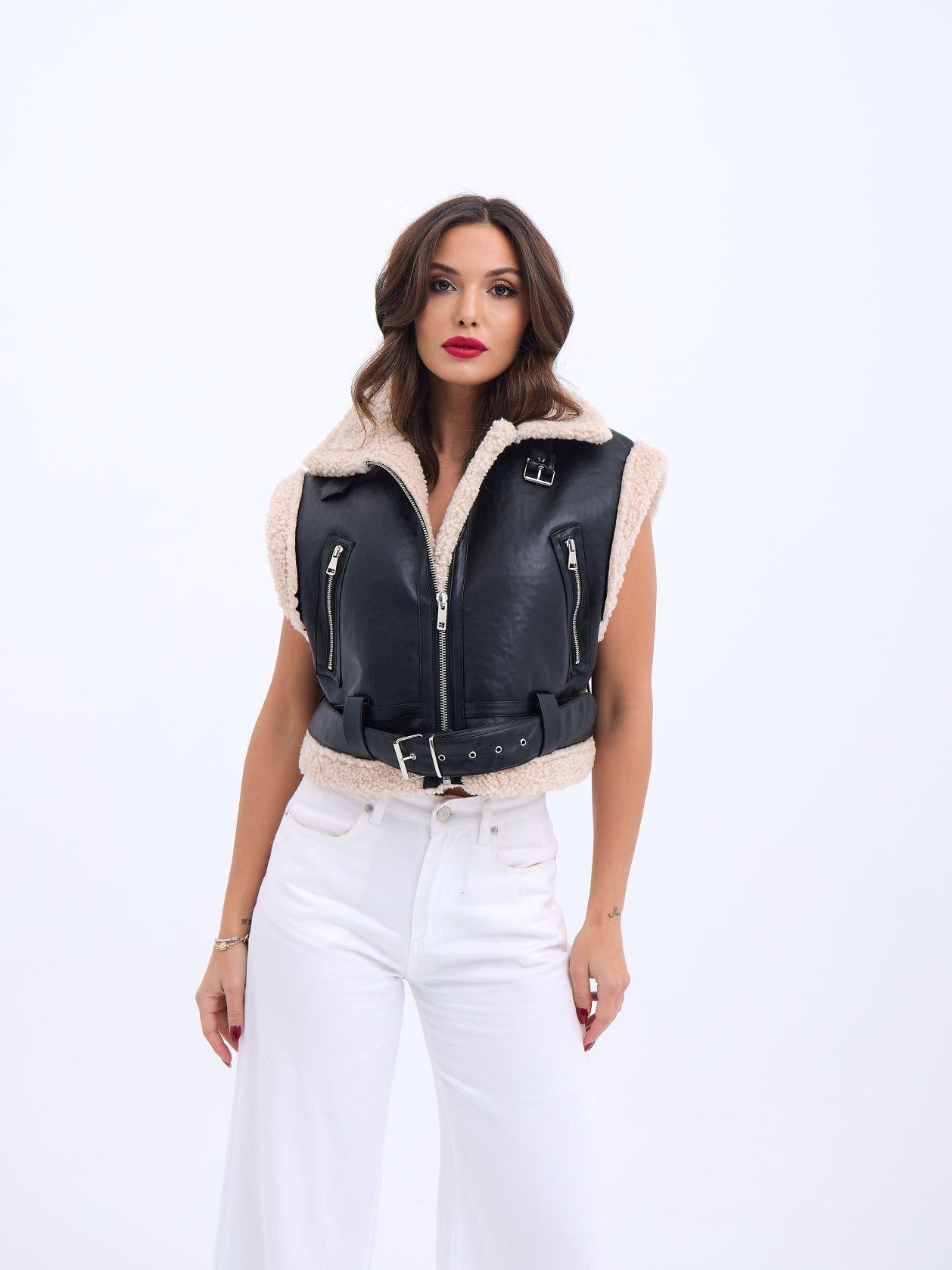 7218 YELEK-SİYAH