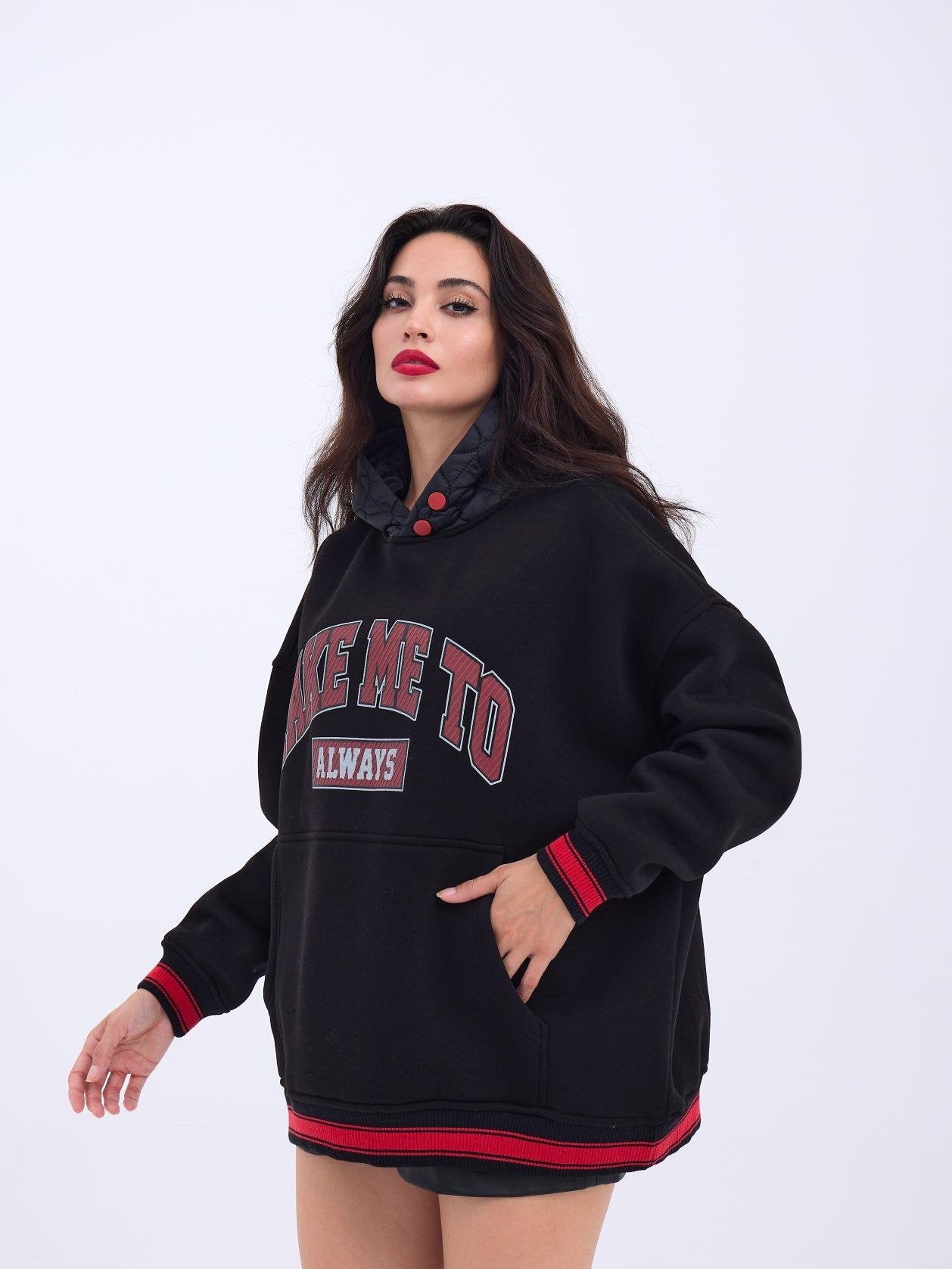 7219 SWEAT-SİYAH
