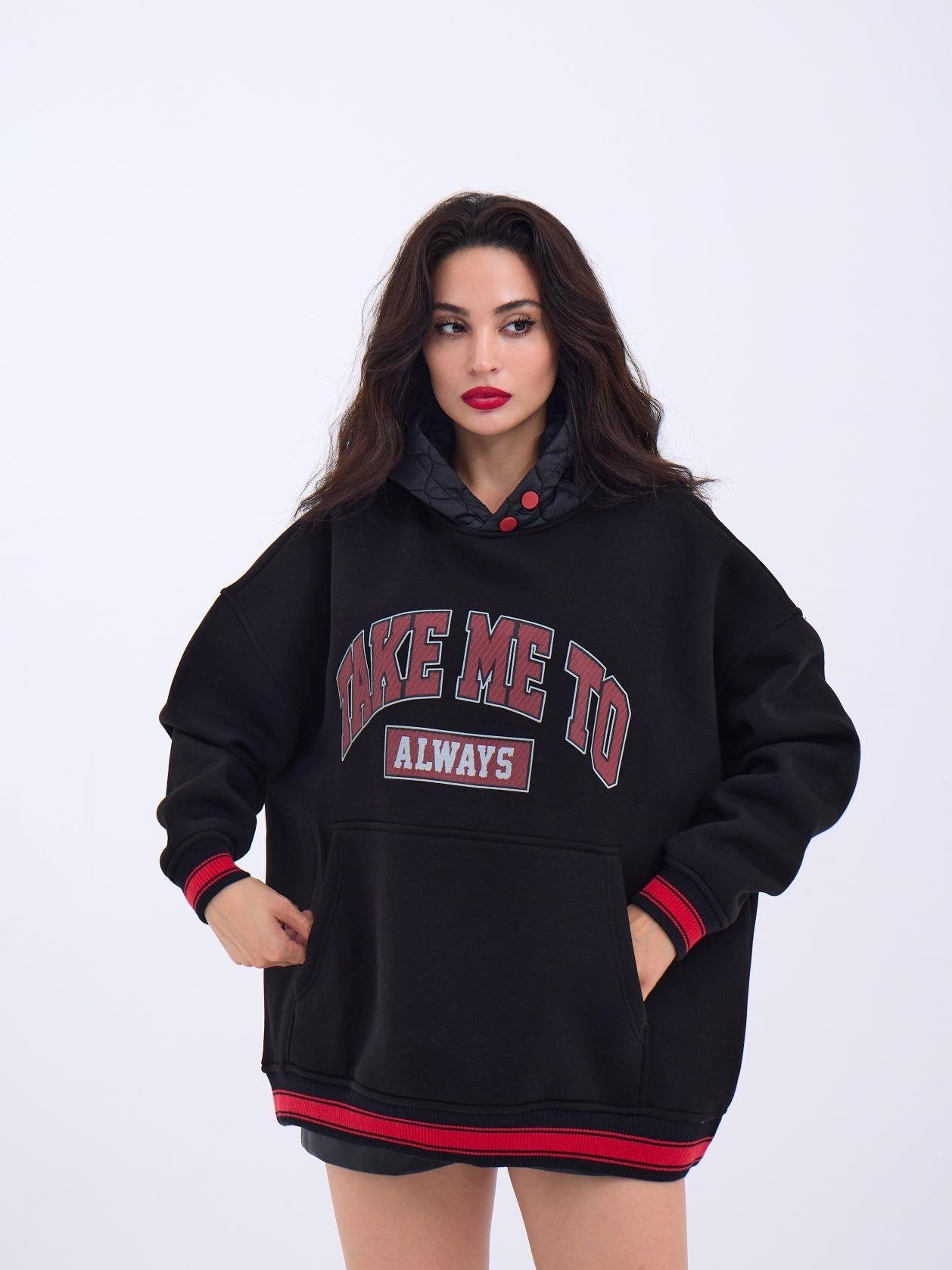7219 SWEAT-SİYAH
