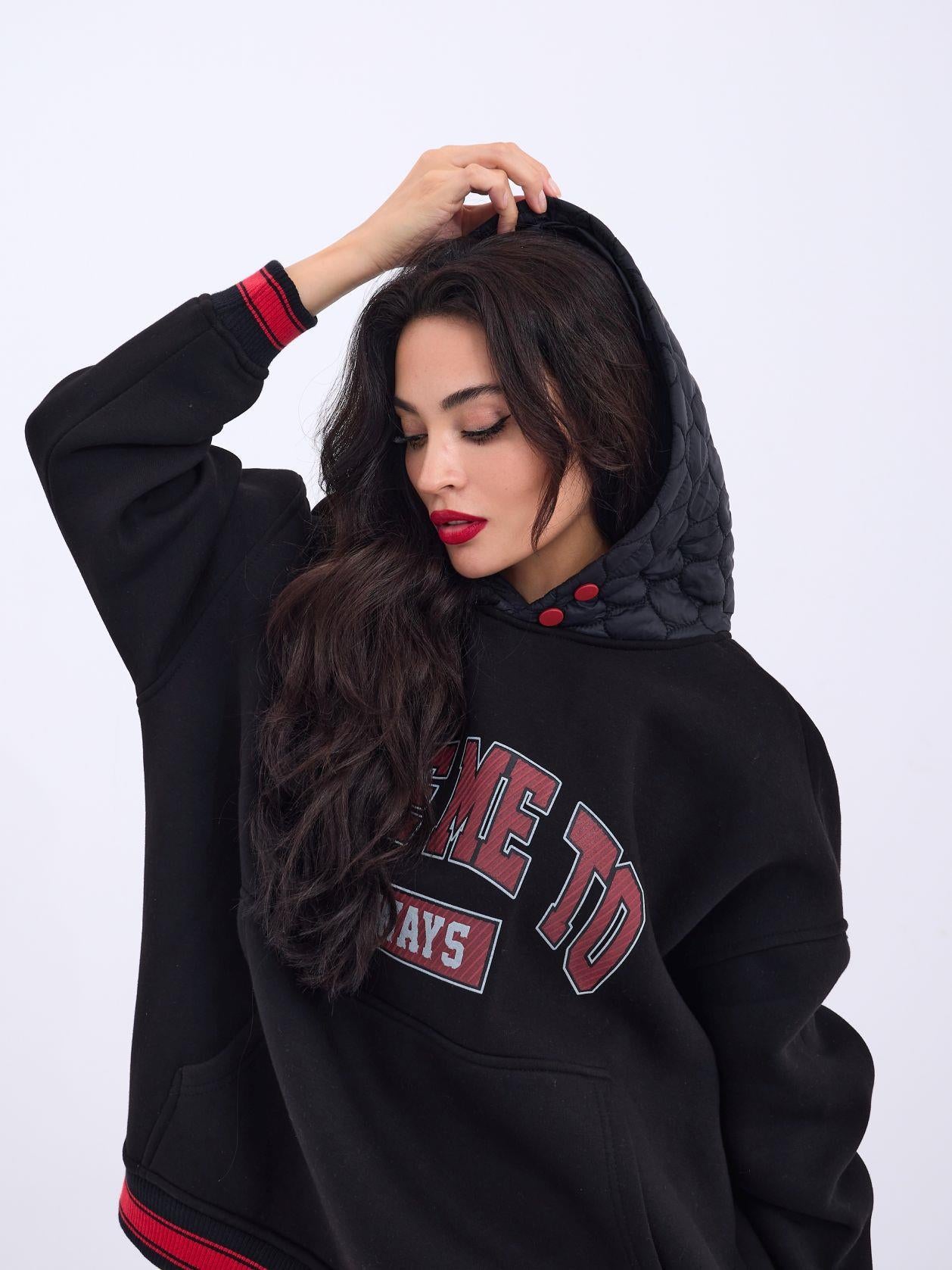 7219 SWEAT-SİYAH