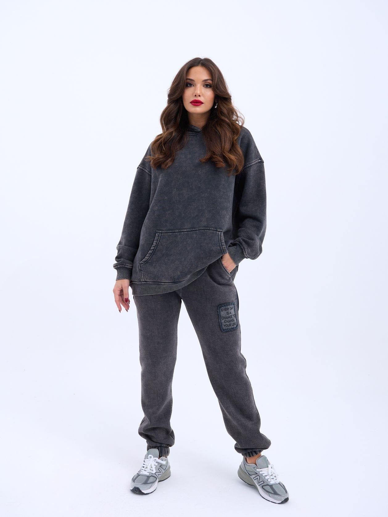 7287 EŞOFMAN TAKIM-FÜME FÜME L