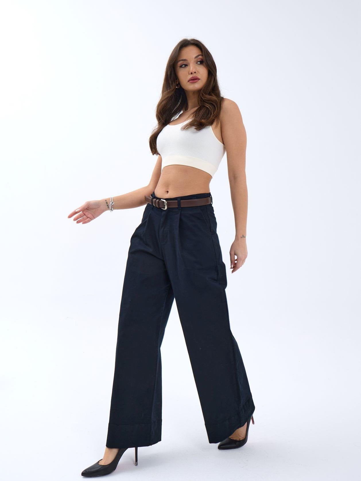 7382 PANTOLON-LACİVERT