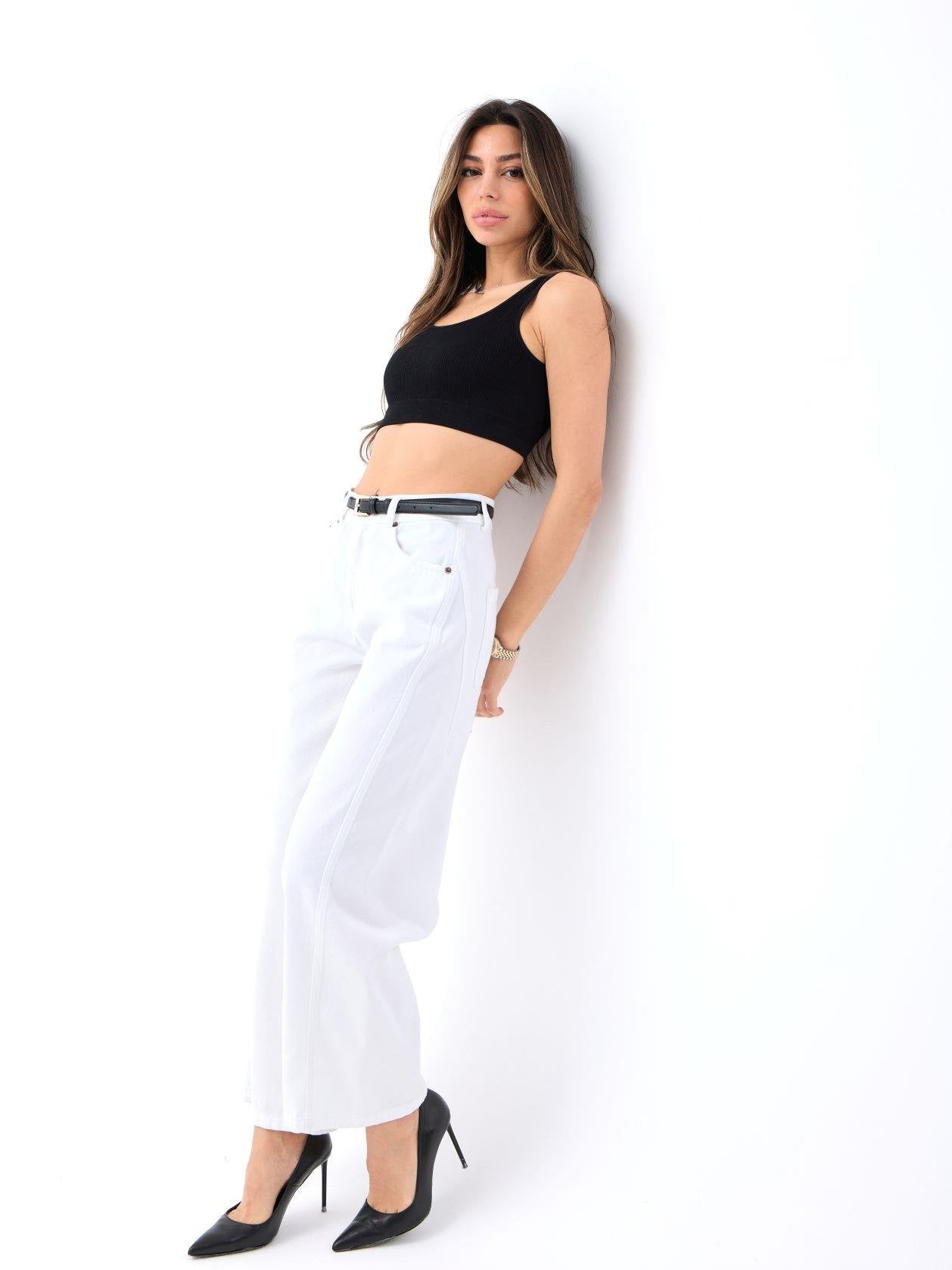 7397 PANTOLON-BEYAZ