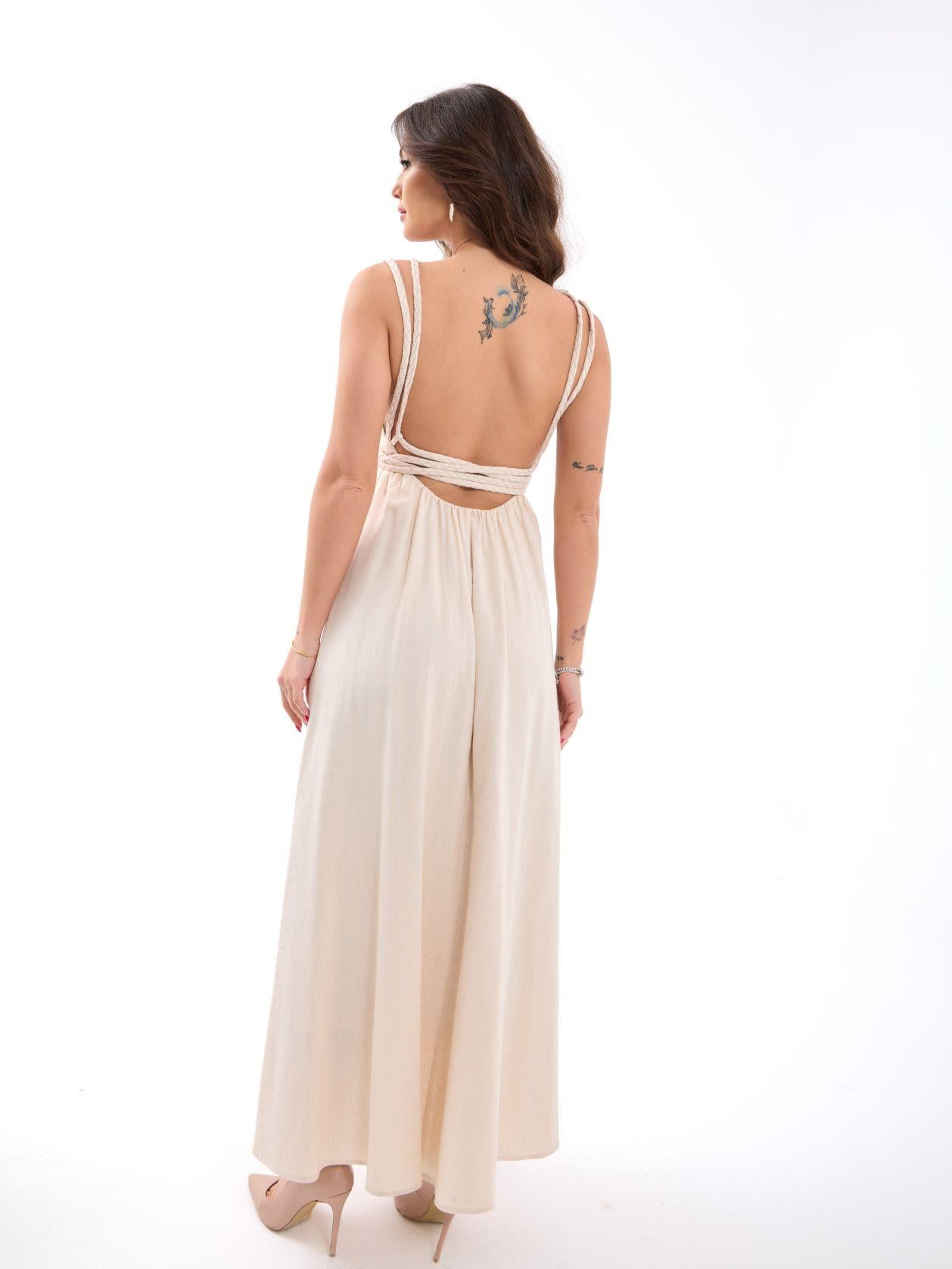 7409 ELBİSE-BEJ