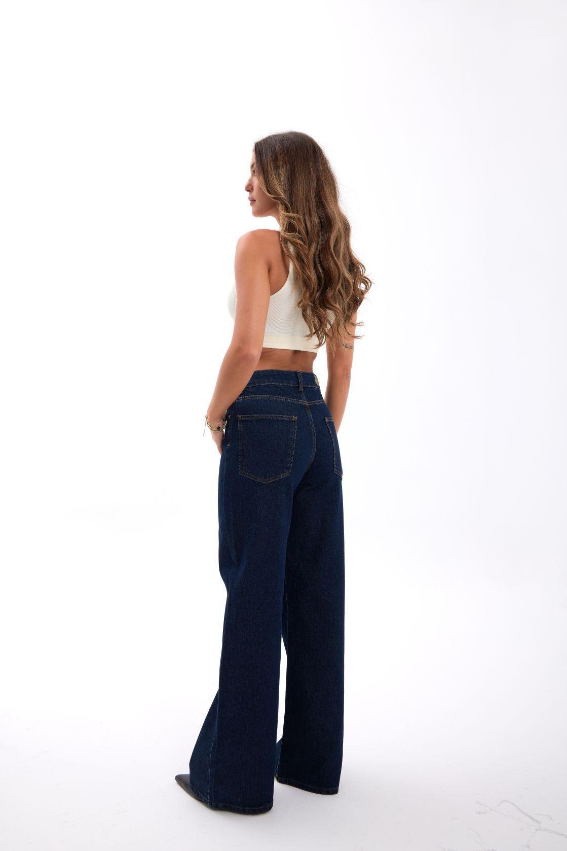 7497 KOT PANTOLON-LACİVERT