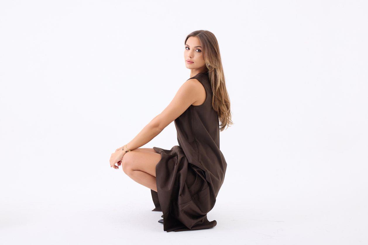 7507 ELBİSE-KAHVE