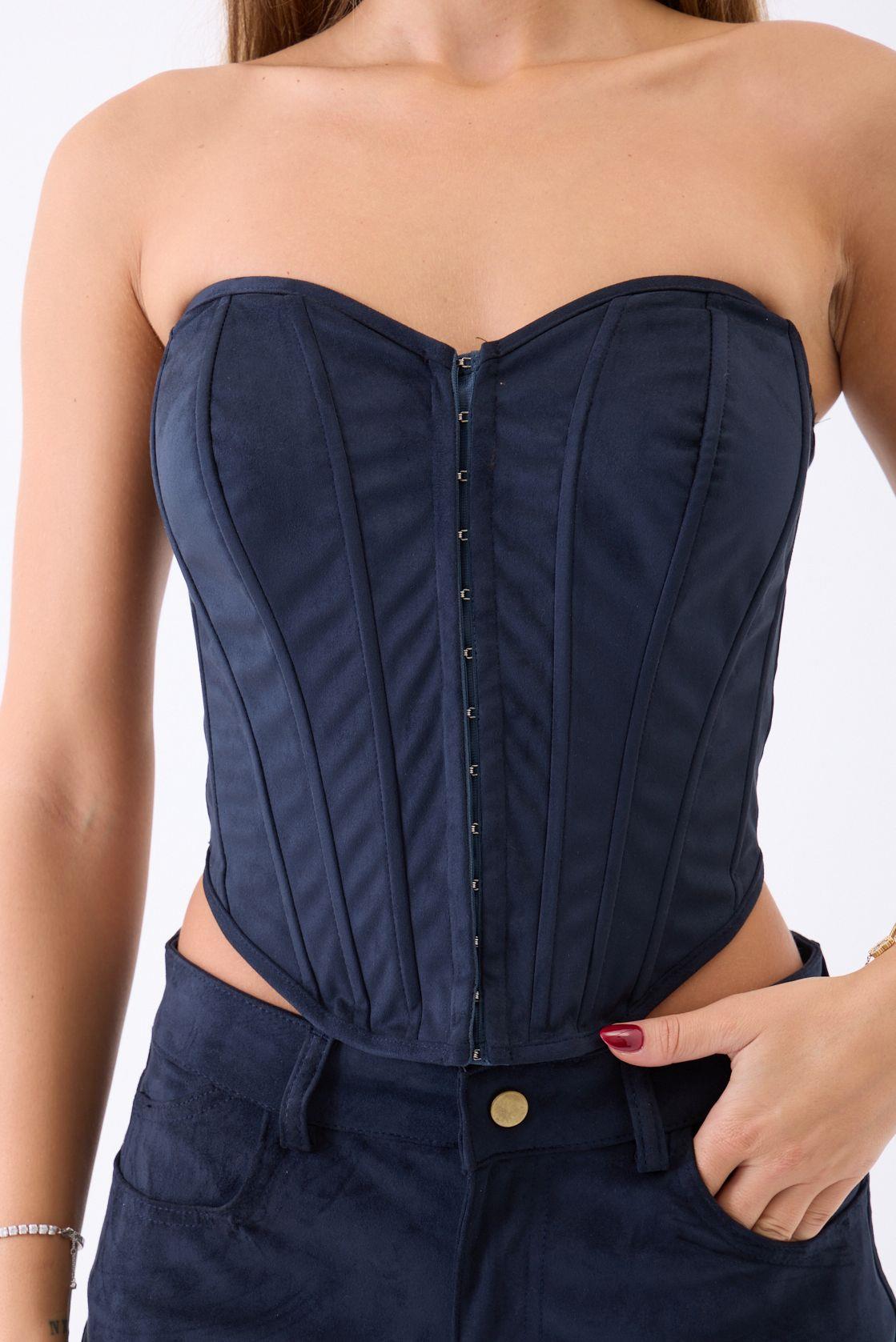 7509 CROP-LACİVERT