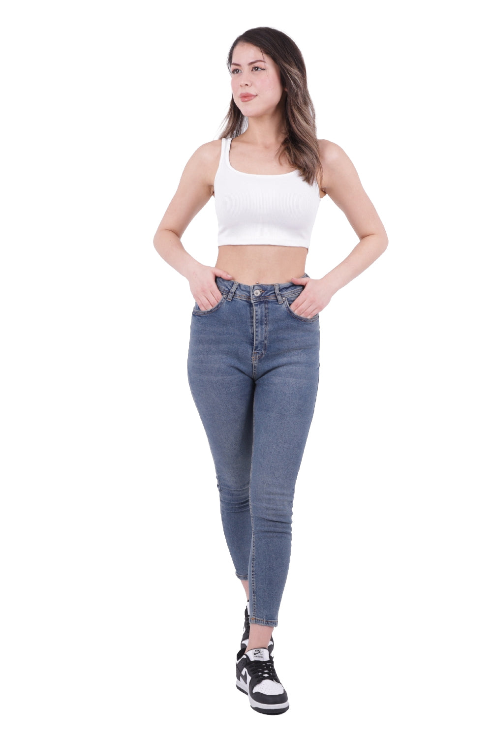 Skinny Tam Boy Kot Pantolon - Koyu Tintli Kot - (28-33) - 3