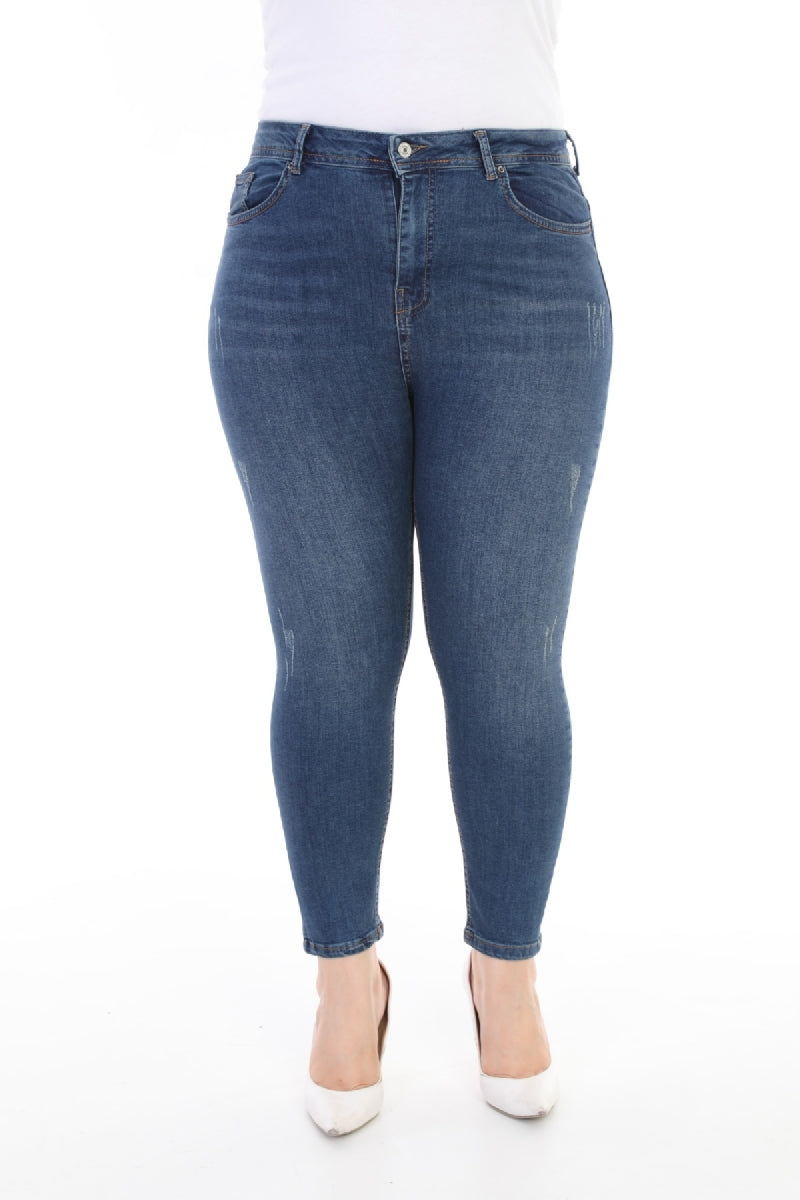 Skinny Kot Pantolon Koyu Mavi Kot