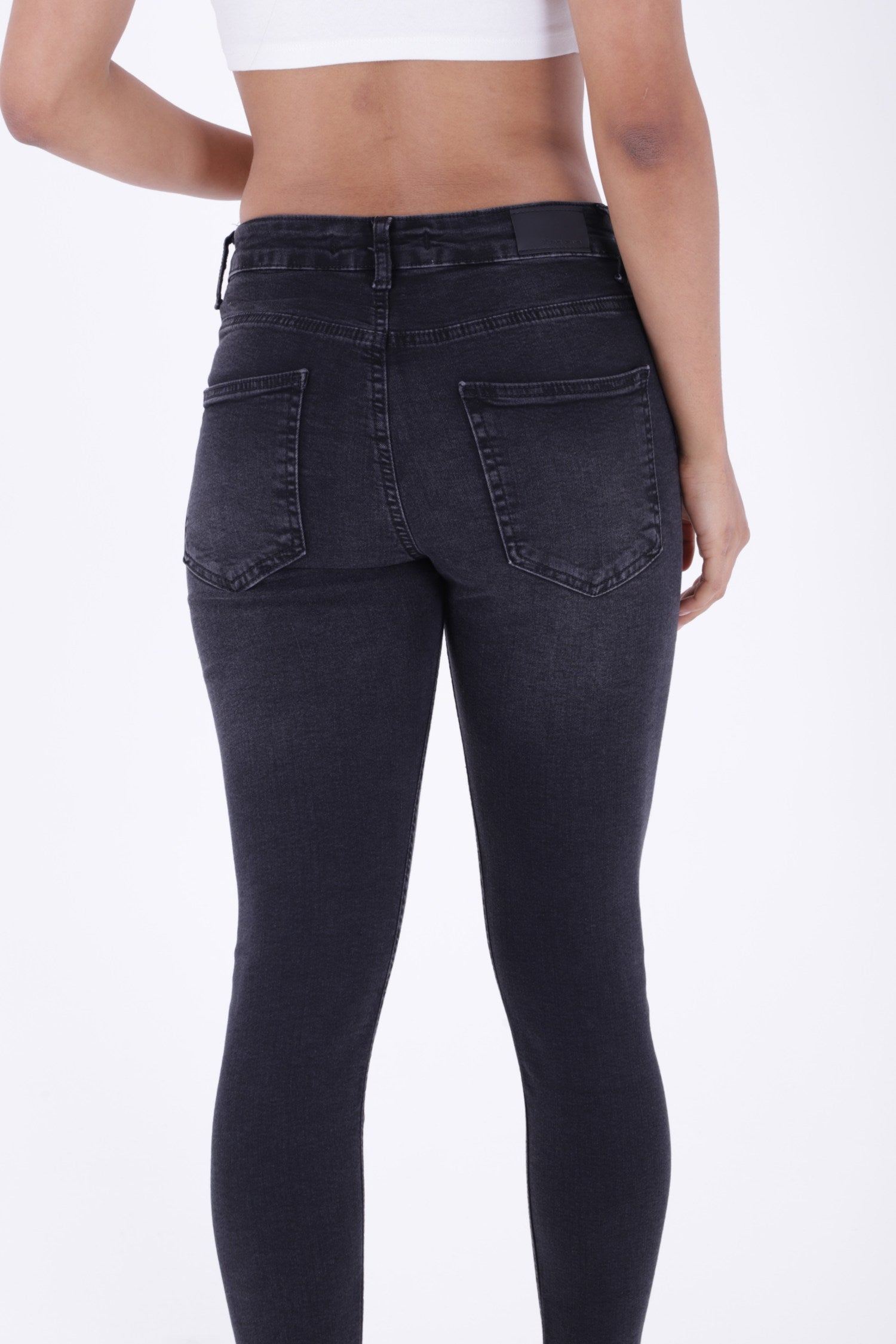 Skinny Kot Pantolon - Antrasit Kot - (26-31) - 6