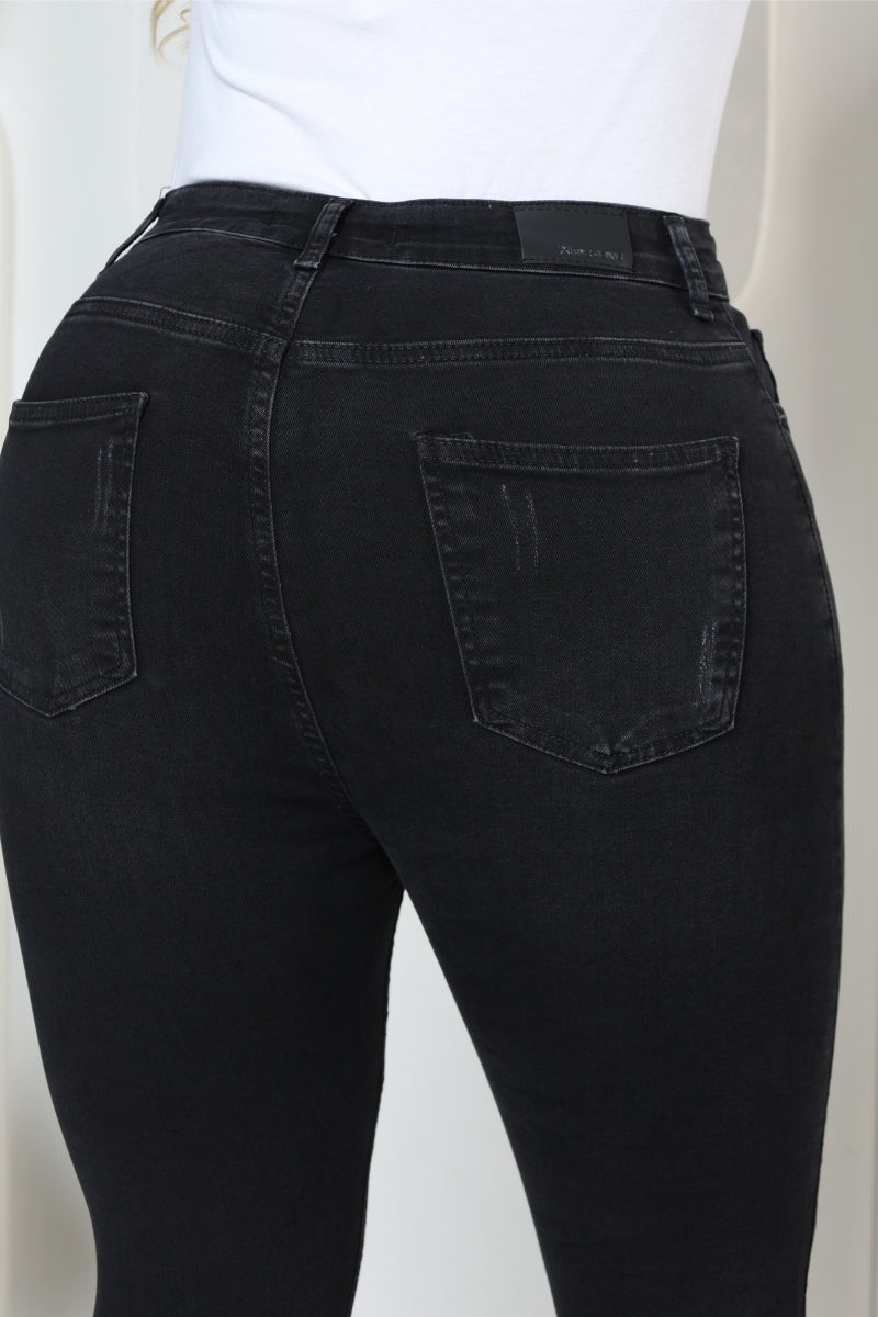 Skinny Kot Pantolon - Antrasit Kot - (30-36) - 6