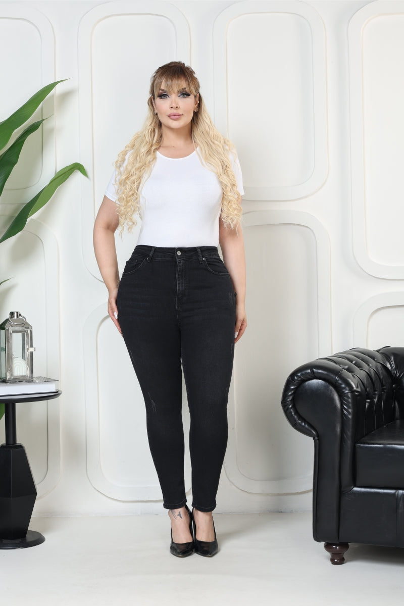 Skinny Kot Pantolon Antrasit Kot
