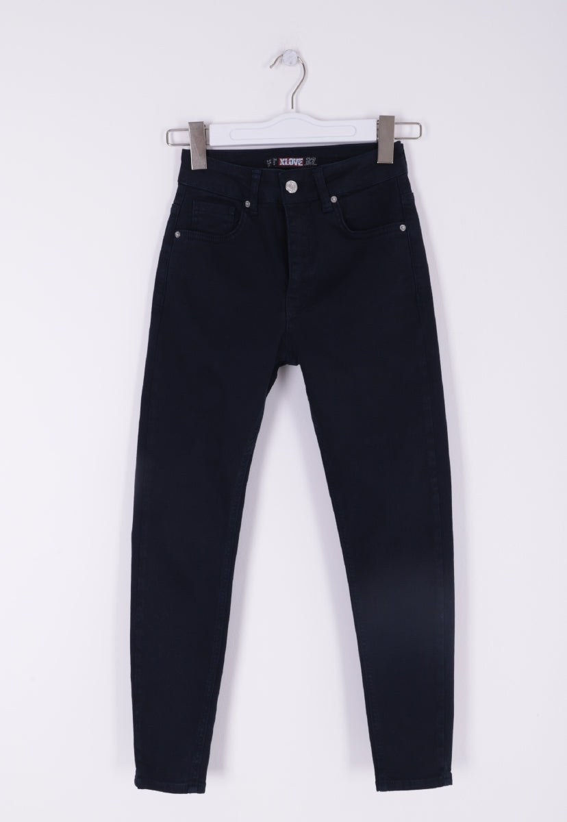 Skinny Kot Pantolon - Lacivert Renk - (26-31) - 6