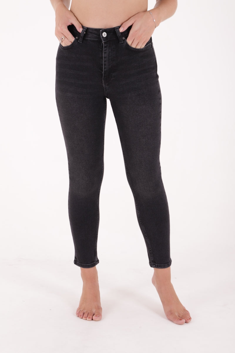 Comfort Slim Kot Pantolon - Antrasit Kot - (32-36) - 2