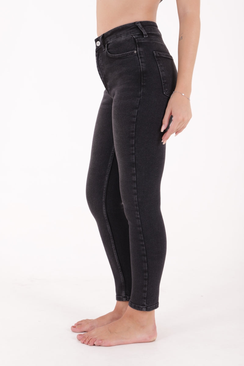 Comfort Slim Kot Pantolon - Antrasit Kot - (32-36) - 6