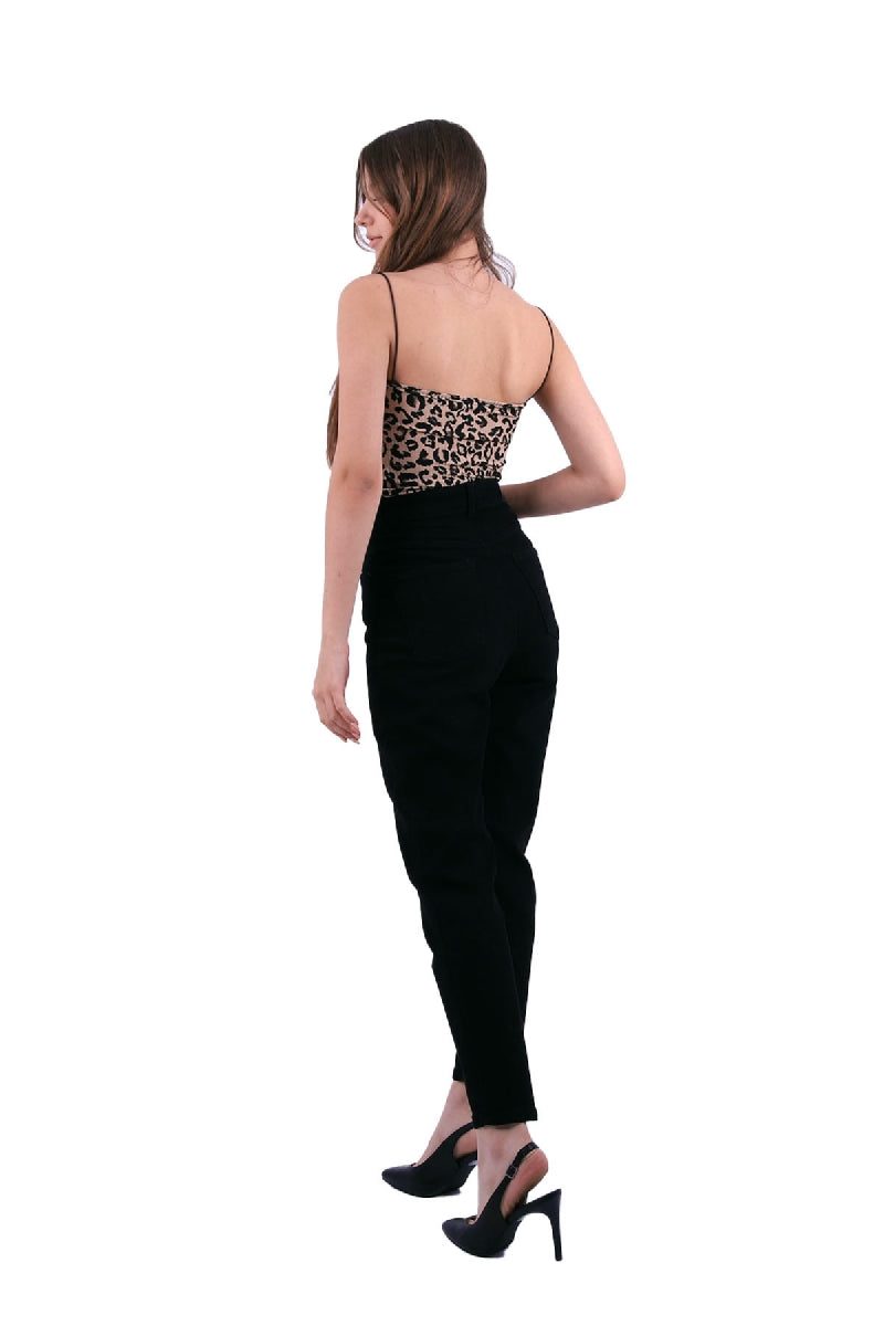 Comfort Slim Kot Pantolon - Siyah - (26-31) - 3