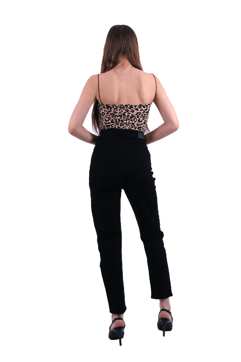 Comfort Slim Kot Pantolon - Siyah - (26-31) - 6