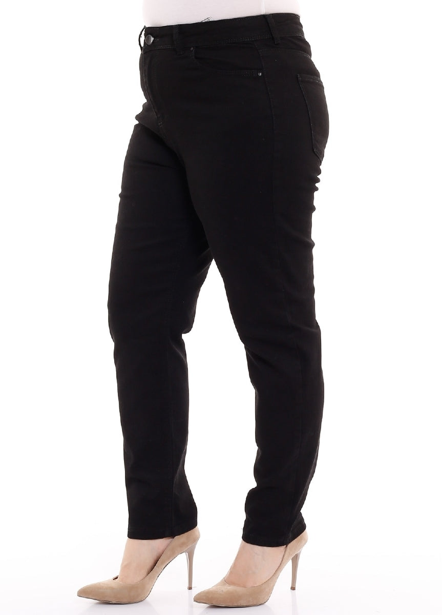 Comfort Slim Kot Pantolon - Siyah - (32-36) - 2