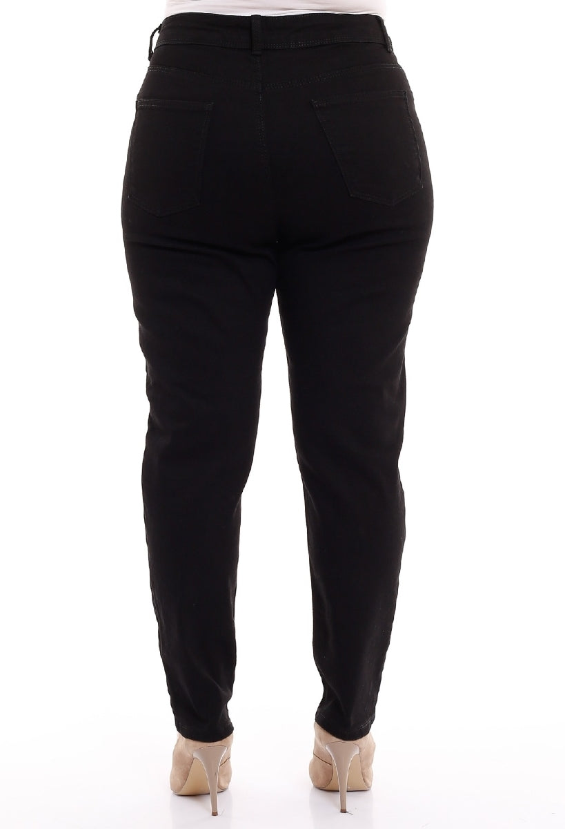 Comfort Slim Kot Pantolon - Siyah - (32-36) - 4