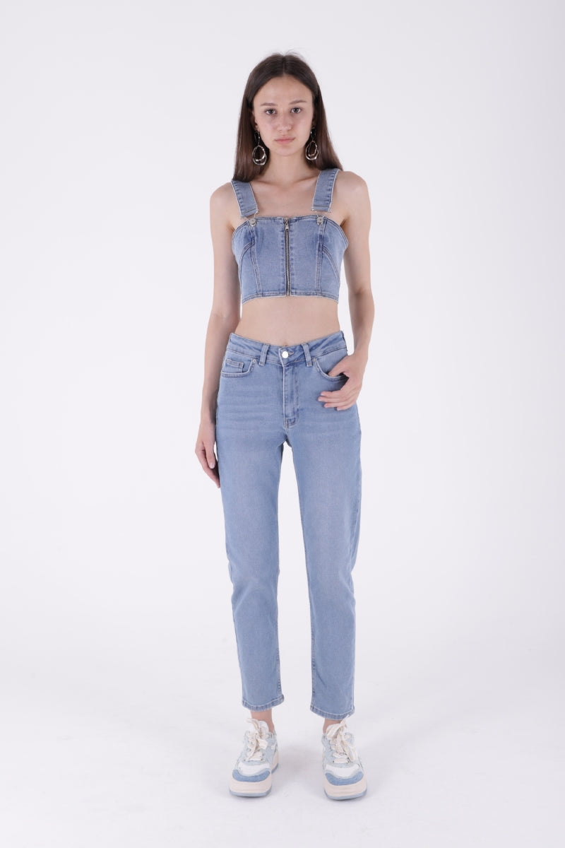 Comfort Slim Kot Pantolon Açık Mavi Kot