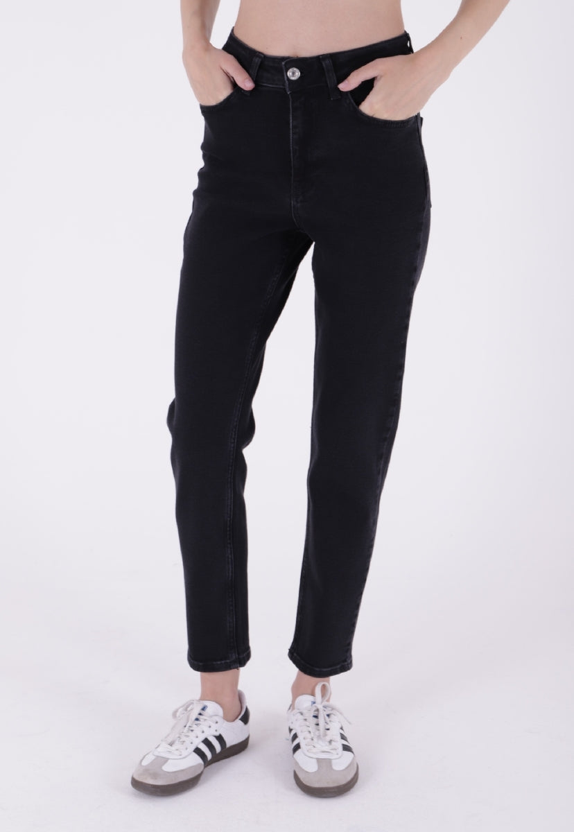 Comfort Slim Kot Pantolon - Düz Antrasit - (26-31) - 2