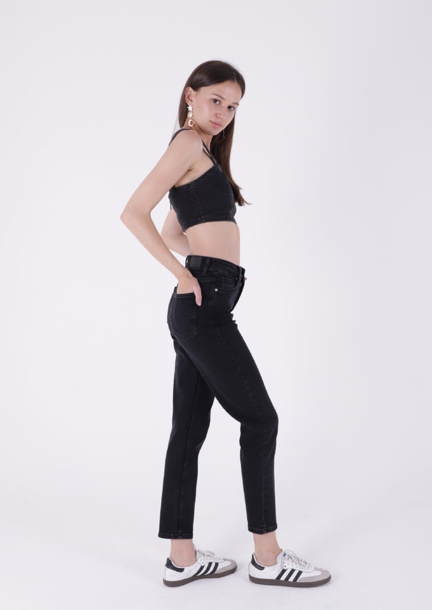 Comfort Slim Kot Pantolon - Düz Antrasit - (28-33) - 4